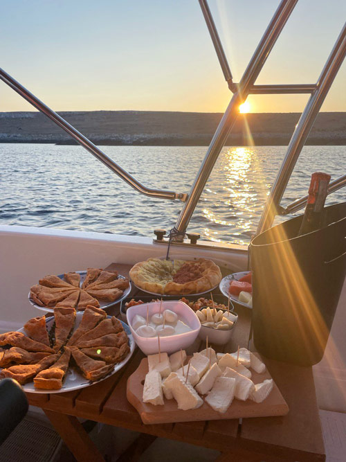 Aperitivo in barca - Stella Marina Explorer